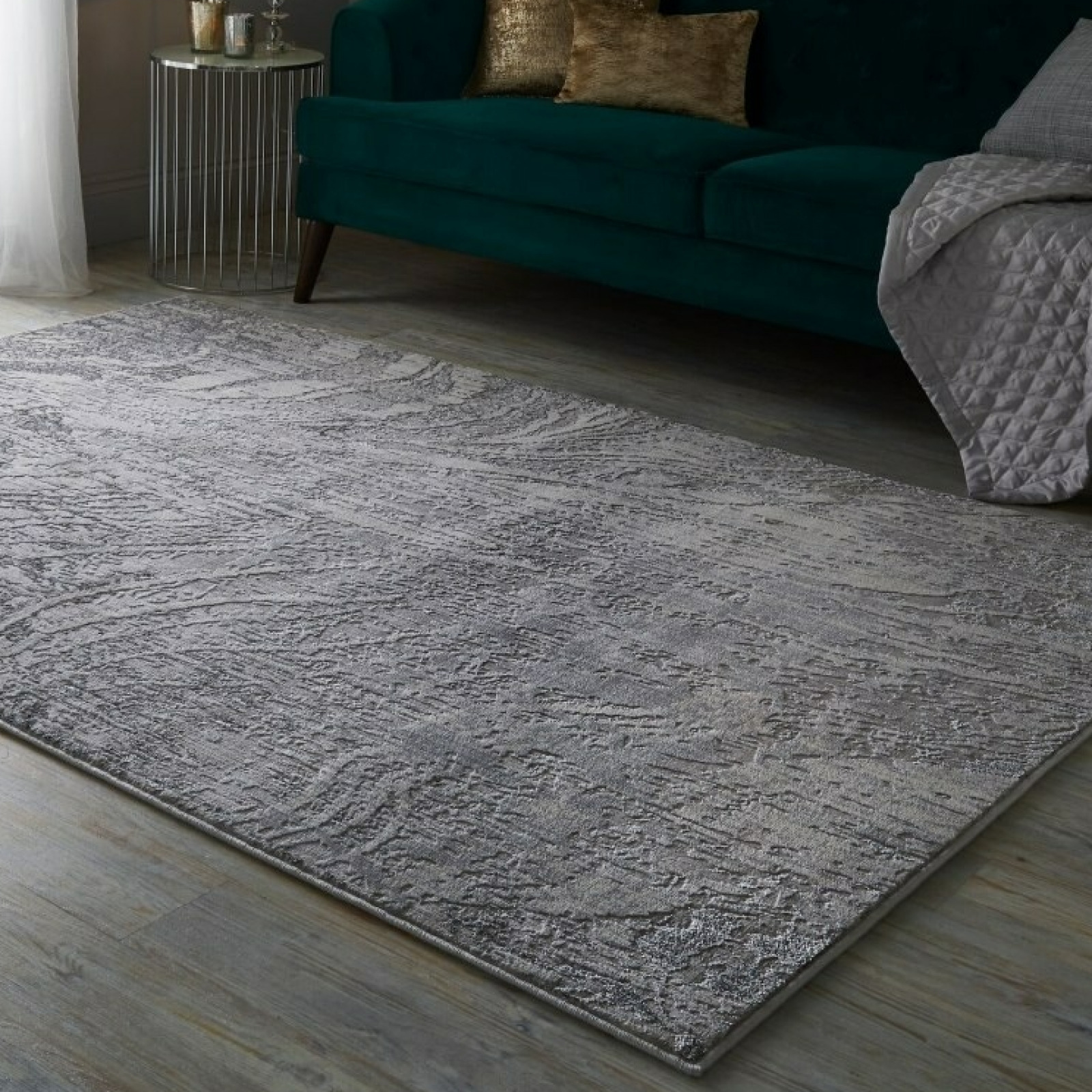 Arissa silver carpet