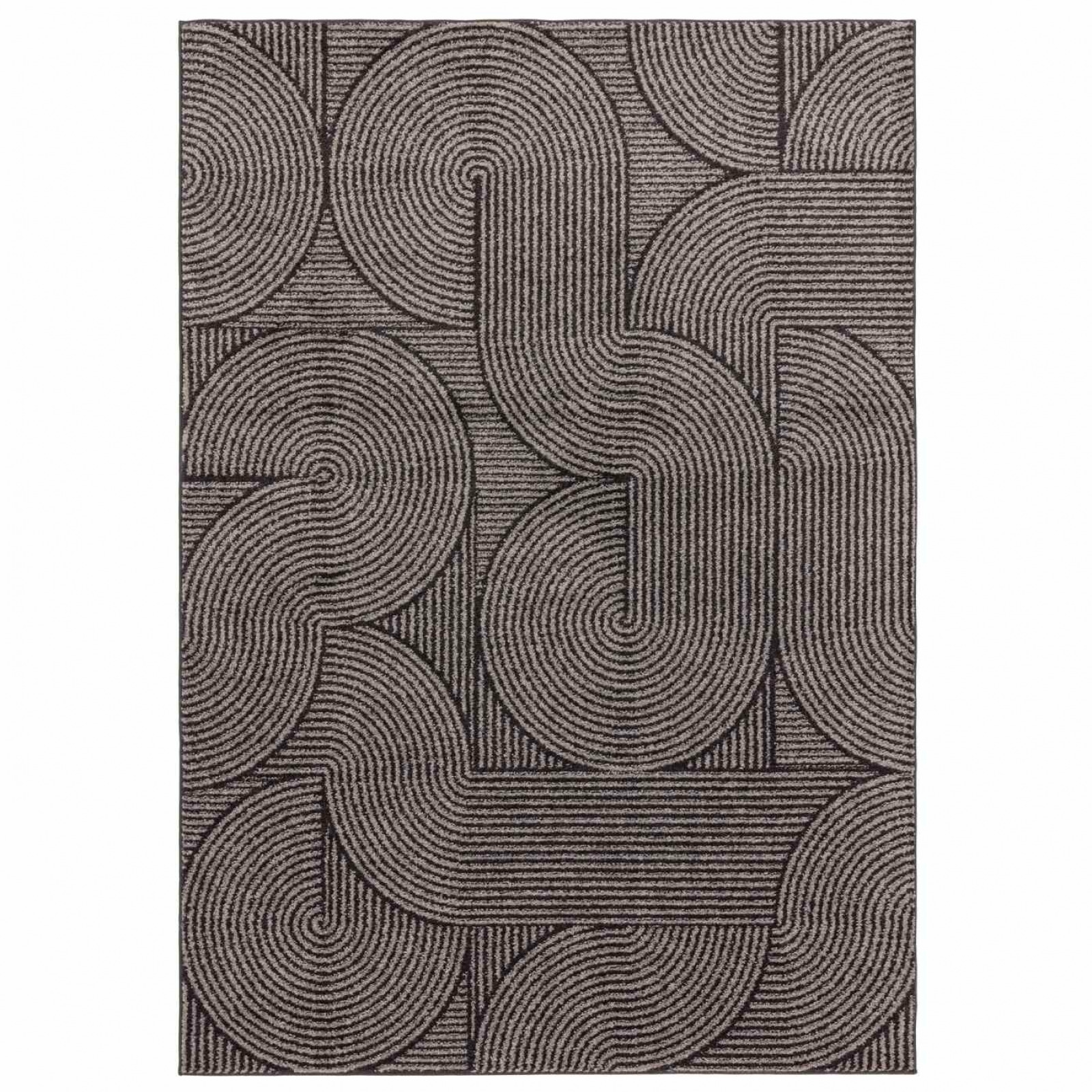 Muse grey Swirl carpet