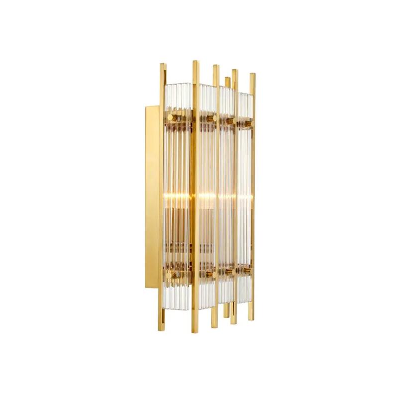 Sparks gold finish wall lamp S