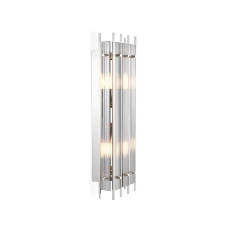 Sparks nickel finish wall lamp L