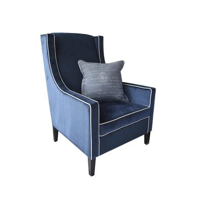 Dublin blue armchair