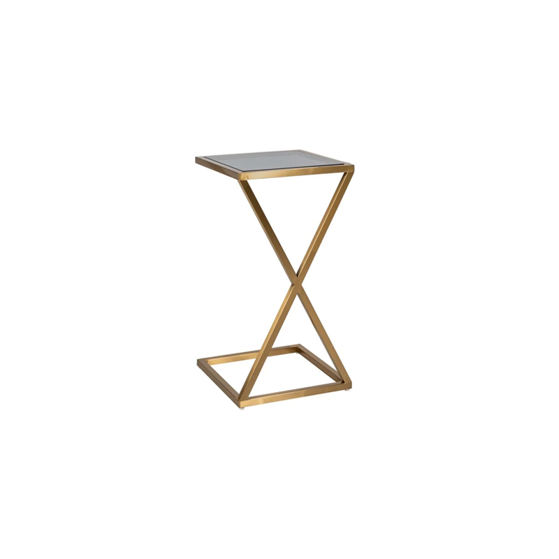 Paramount gold side table