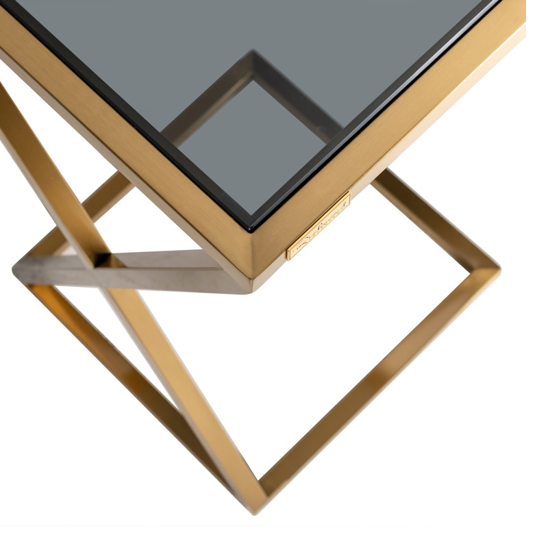 Paramount gold side table