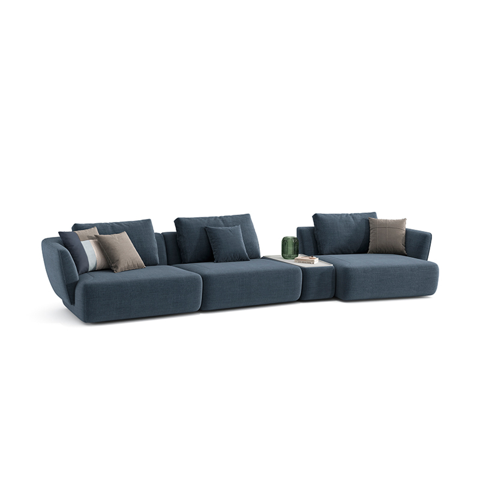 Lugano sofa with built in coffee table