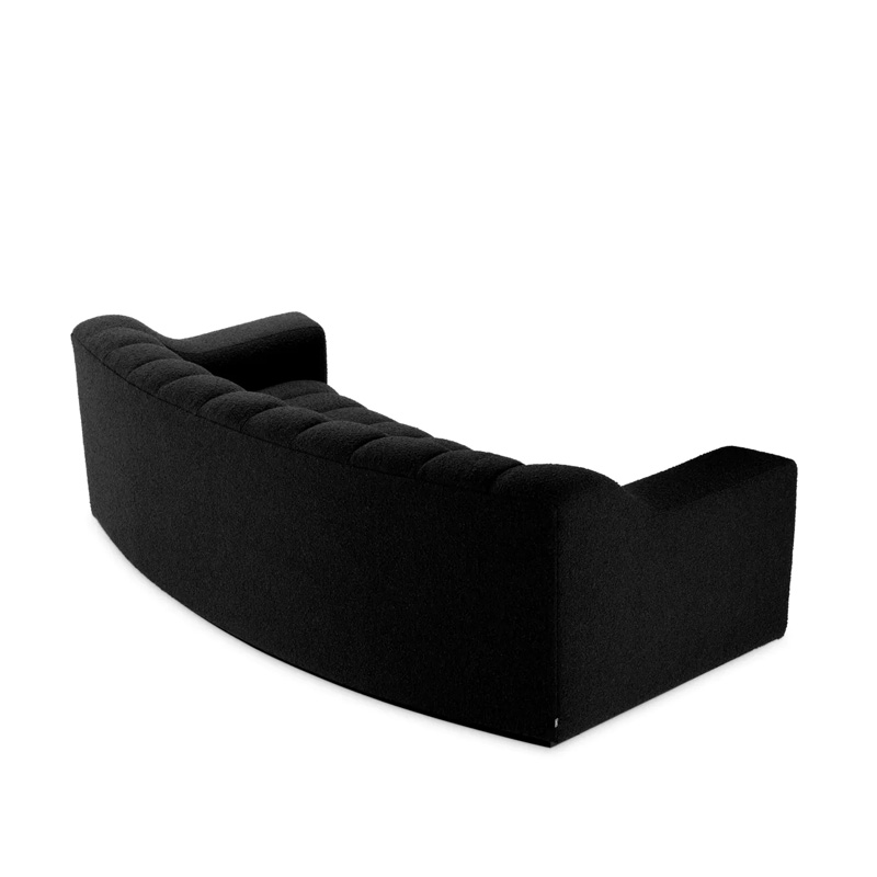 Kelly black S sofa