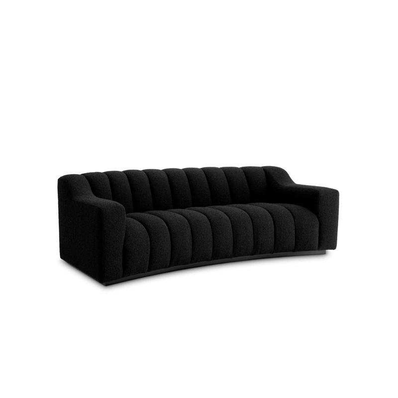 Kelly black S sofa
