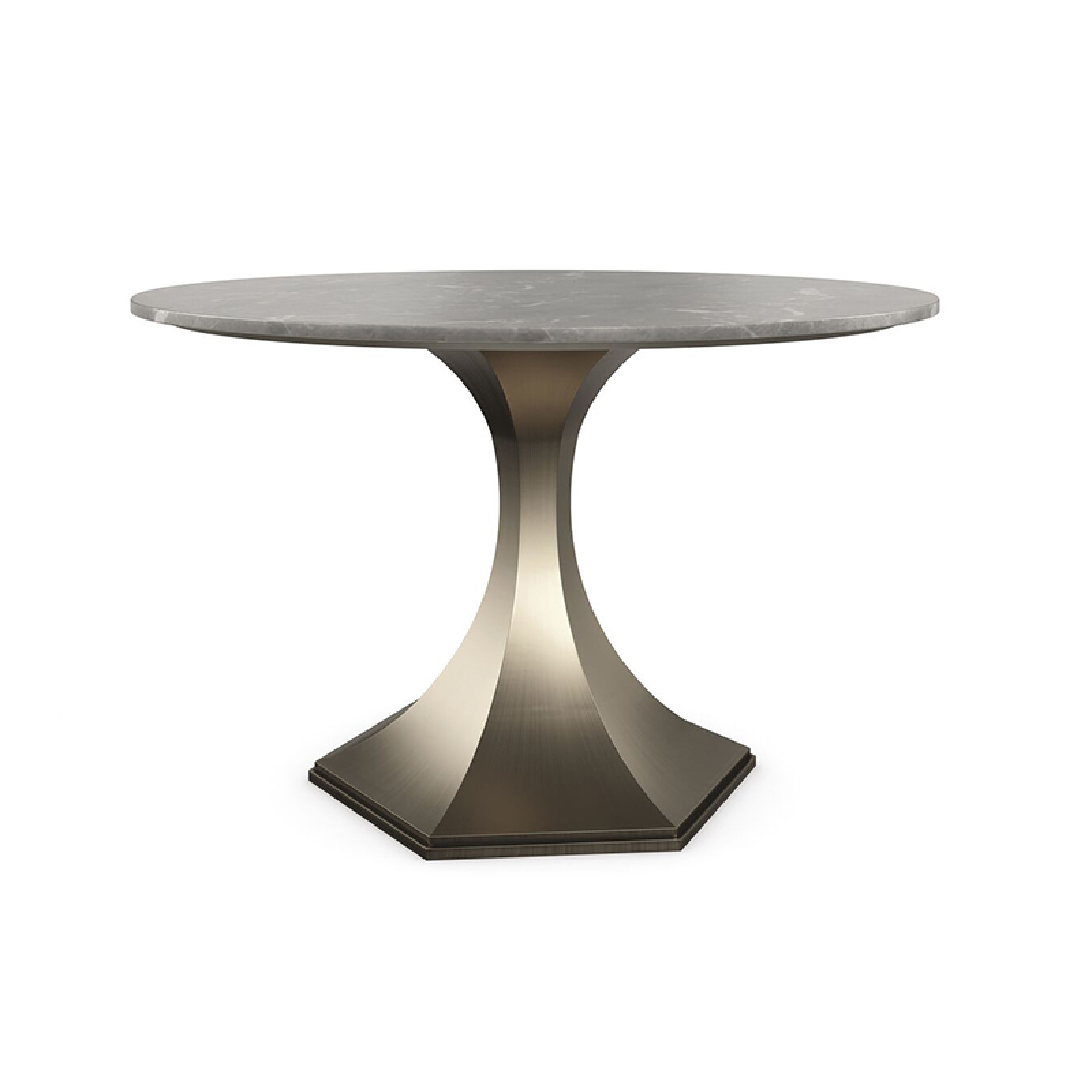 Top Brass dining table