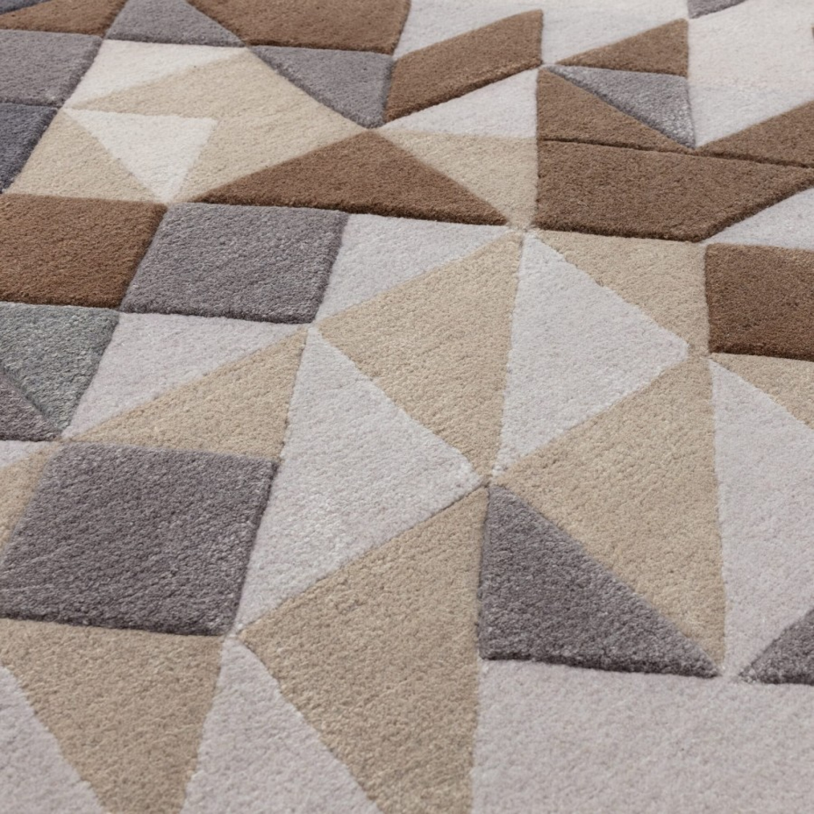 Enigma grey multi rug
