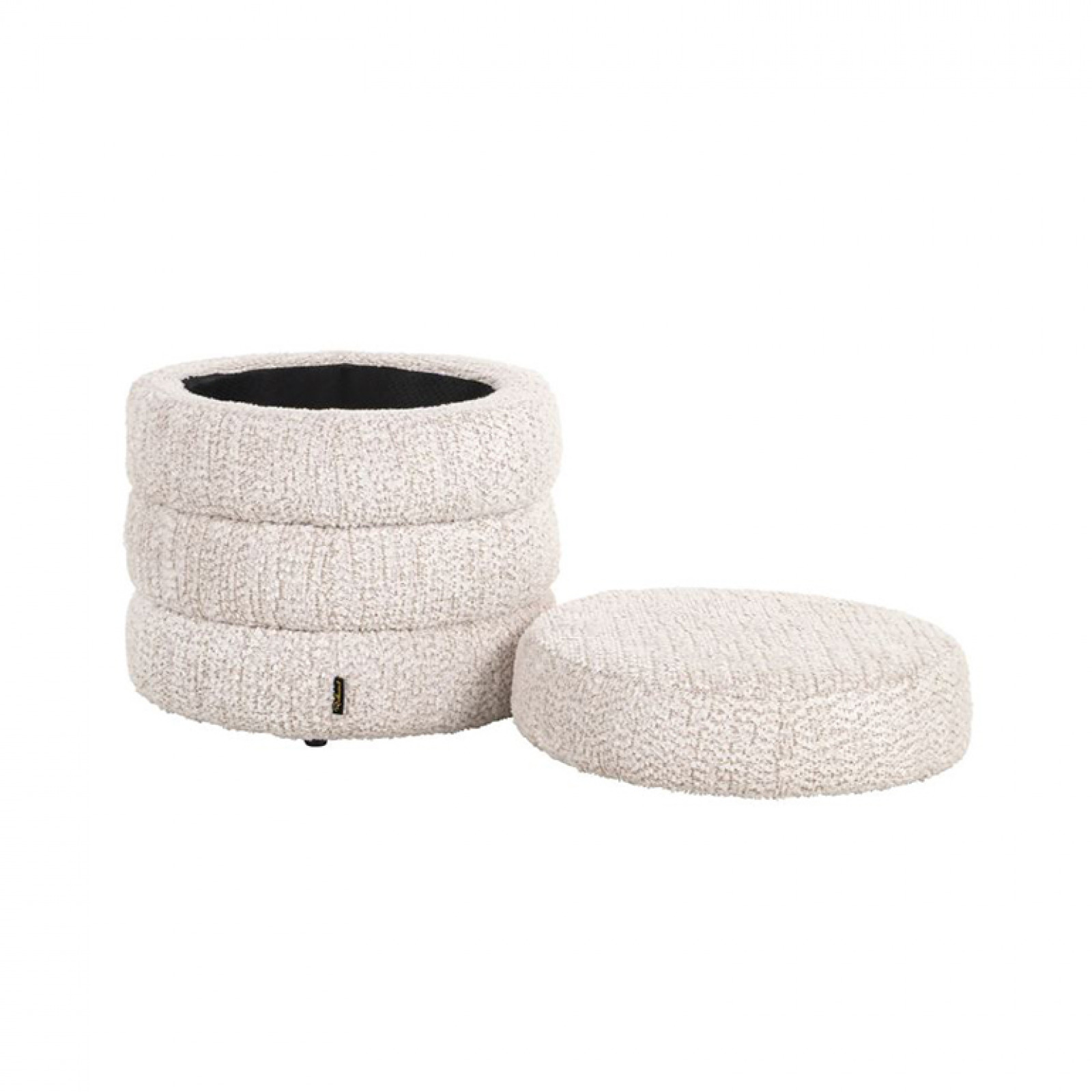 Adele Lovely Cream pouf
