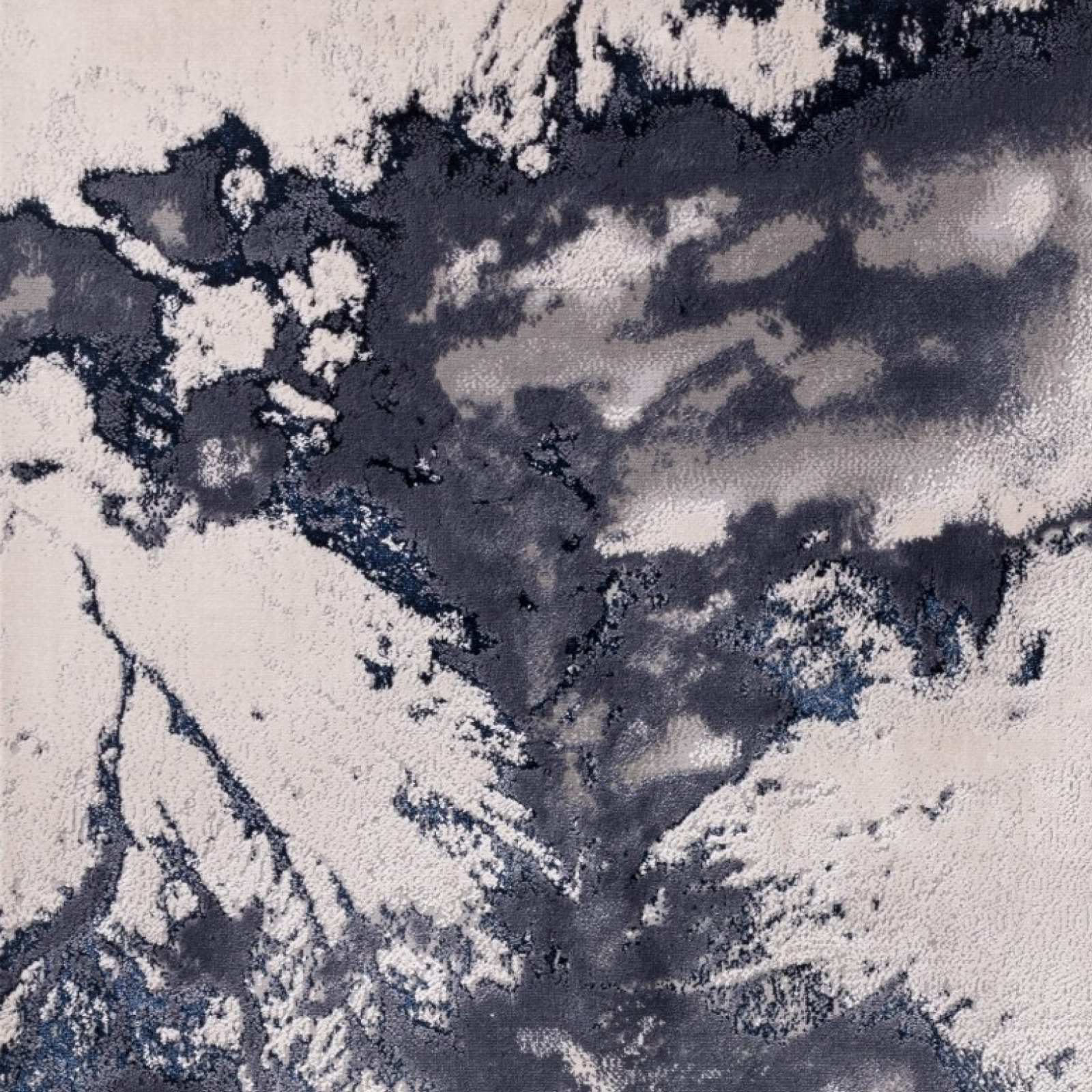 Aurora Storm Metallic Blue rug