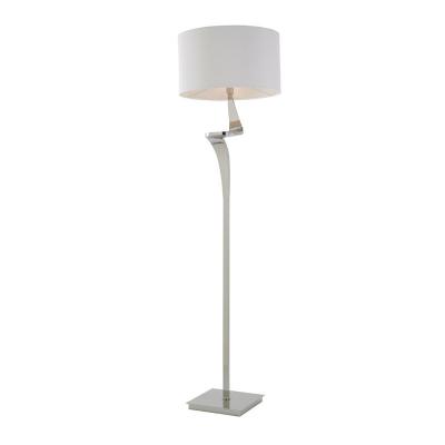 Enzo silver floor lamp