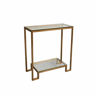 Ming brass console table