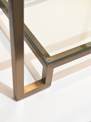 Ming S40 brass side table