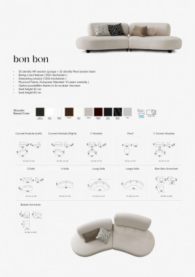 Bon Bon White armchair