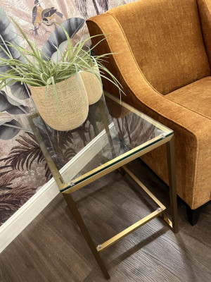 Ming S60 brass side table