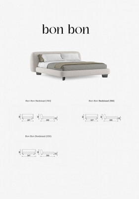 Bon Bon Grey bed