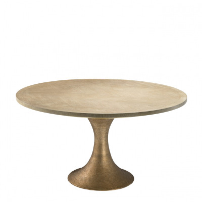 Melchior gold dining table
