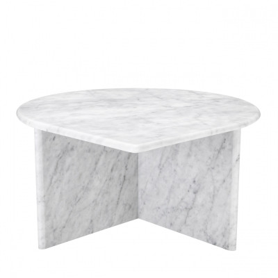 Naples white coffee table set