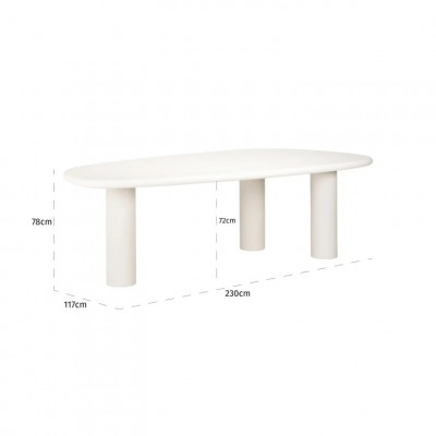 Bloomstone 235 dining table