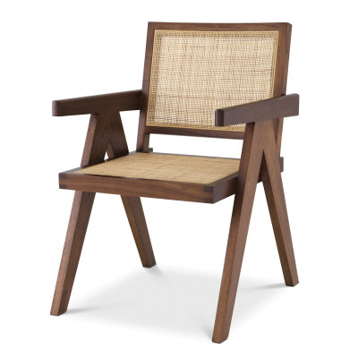 Aristide brown dining chair
