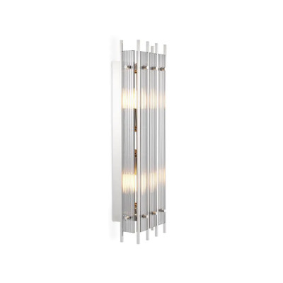 Sparks nickel finish wall lamp L