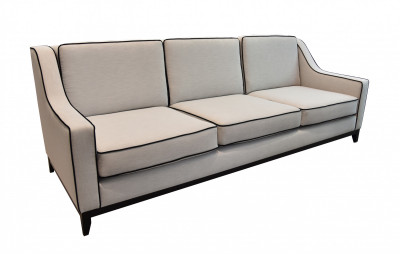 Macy sofa with black edges