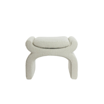 Nafya buclé stool