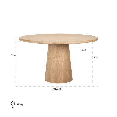 Oakley dining table