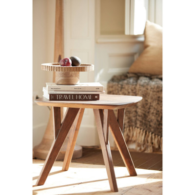 Quenza Acacia side table