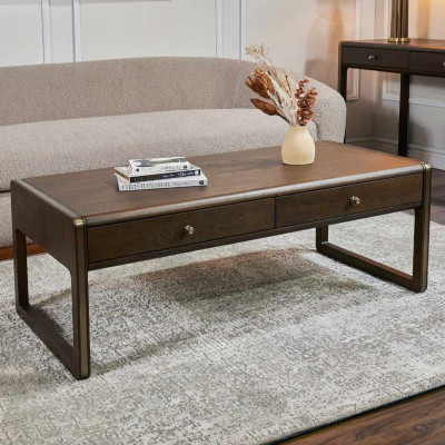 Kime coffee table with drawers