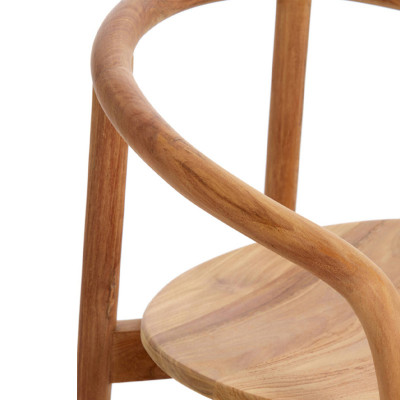 Palca natur wood dining chair