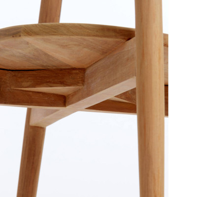 Palca natur wood dining chair