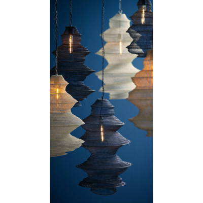 Nakisha Grey hanging lamp