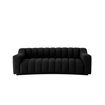 Kelly black S sofa