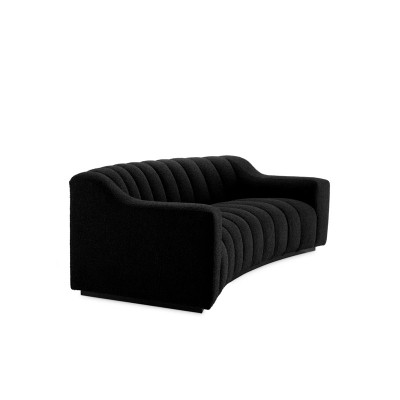 Kelly black S sofa