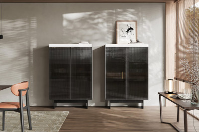 Hiro ecru cabinet