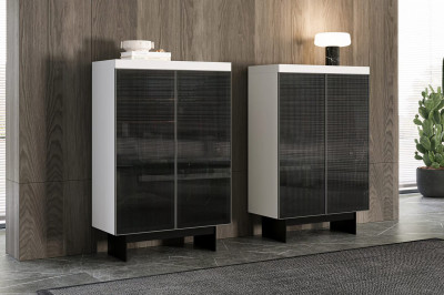 Hiro ecru cabinet