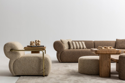 Puffy armchair
