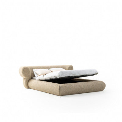Puffy bed