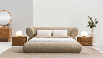 Puffy bed