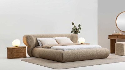 Puffy bed