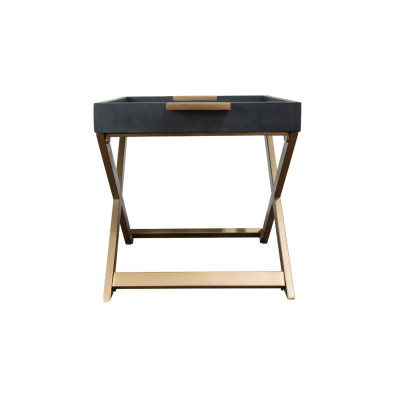Jaques black side table