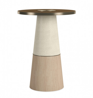 White Aperture side table