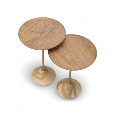 Puglia onyx side table set