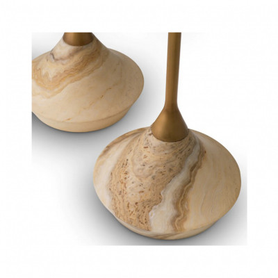 Puglia onyx side table set