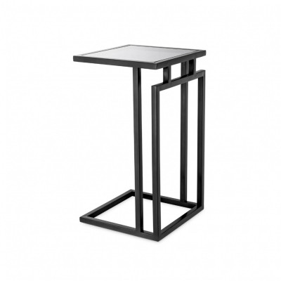 Marcus black side table