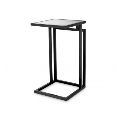 Marcus black side table