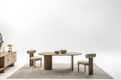 Puffy dining table