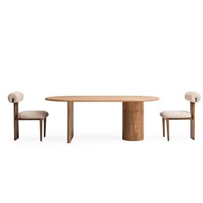 Puffy dining table