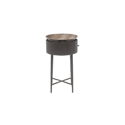 Russo drawer side table